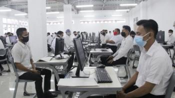 Sekdaprov Fahrizal Darminto Pantau Langsung Pelaksanaan Test CAT Penerimaan PNS Tahun 2021 di Itera 