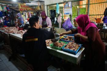 Pedagang Wonosari Keluhkan Harga Sayuran Dan Sembako Naik Jelang Ramadan 