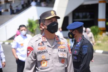 Kapolda Lampung Apresiasi Para Elemen Mahasiswa Lampung, Demo Berjalan Aman dan Tertib