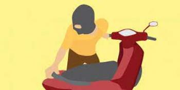 Tuman ! Motor Matic Milik Mahasiswi Digondol Kawanan Maling 
