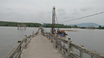 Progres Jembatan Pulau Pasaran, Hari Ini Tiang Pancang Mulai Terpasang