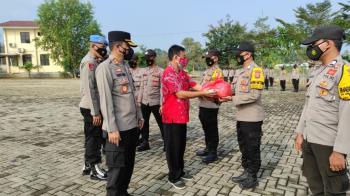 PSMTI Bersama Polres Pesawaran, Bantu Masyarakat Terdampak COVID-19