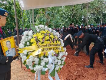 Selamat Jalan Briptu Anumerta Gilang Aji Prasetyo, Doa Terbaik Mengantarmu Pulang