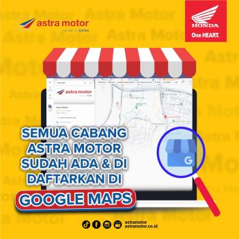 Semua Cabang Astra Motor Kini Resmi Terdaftar di Google Maps 