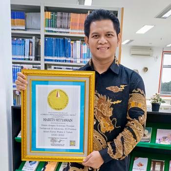 Harits Setyawan, Dosen dengan Rentetan Prestasi Terbanyak di Indonesia