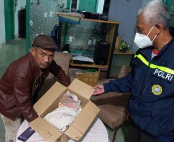 Bayi Berusia 10 hari Ditemukan Warga di Kelurahan Bumi Raya