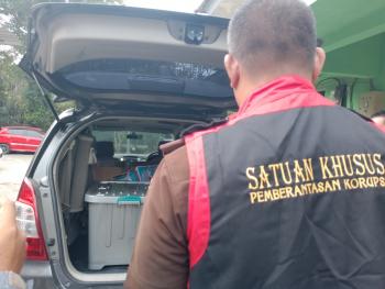 Kejati Lampung Geledah Kantor DLH Bandar Lampung Terkait Kasus Tindak Pidana Korupsi