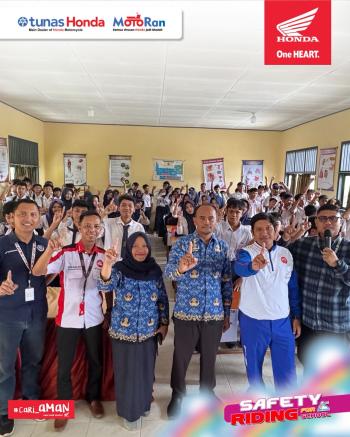 TDM Ajak Siswa SMPN 2 Tanjung Bintang Lampung Timur Wujudkan Generasi #Cari_Aman di Jalan Raya   