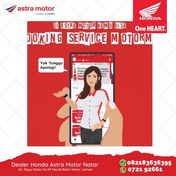 Tanpa Antri, Booking Service Motor Hondamu Di Sini!