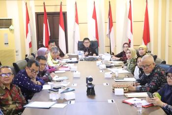 Pj. Sekdaprov Lampung Ikuti Rapat Tindak Lanjut Rakortas Bidang Pangan