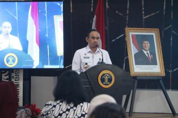 Cegah Transaksi Mencurigakan Pengguna Jasa, Kanwil Kemenkum Lampung Sosialisasikan PMPJ Kepada Notaris