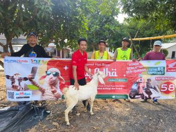 Mempererat Silaturahmi Berkurban Bersama TDM Simpang Pematang
