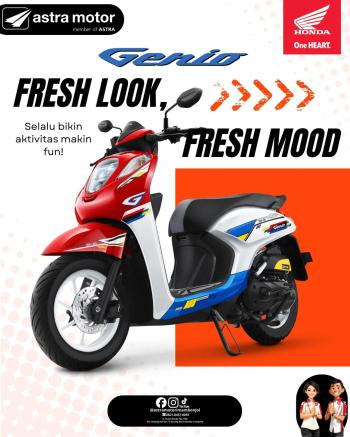 Astra Motor Imam Bonjol Hadirkan Pilihan Berkendara: Honda Genio yang "Fresh" dan Vario 160 yang "Naik Kelas"