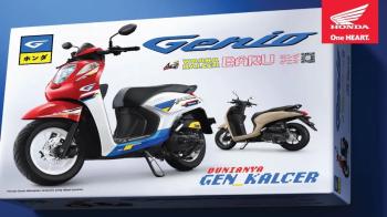 Hadir New Honda Genio Makin Bergaya Retro   