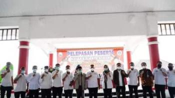 Bupati Lampung Selatan Melepas 58 Mahasiswa KKN STAI YASBA Tahun Akademik 2021-2022