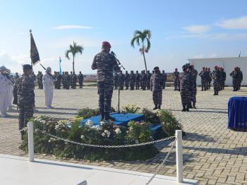 Komandan Pangkalan TNI AL Lampung Resmi Dijabat Letkol Laut (P) Zul Fahmi 