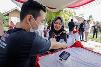 Gandeng Nakes, Ganjar Milenial Center Regional Lampung Timur Beri Layanan Cek Kesehatan dan Konsultasi Gratis