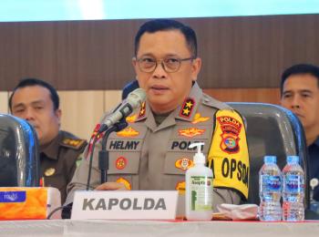 Kapolda Lampung Instruksikan Kesiagaan Jajaran dalam Antisipasi Bencana Cuaca Ekstrem