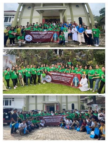 Komunitas Legio Maria Presidium Pohon Suka Cita Kami Ziarah Tahun Jubelium  2025