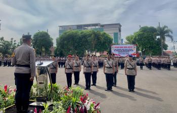 Rotasi Enam Jabatan Polresta Bandar Lampung, Kapolresta Soroti Lonjakan Kasus Pencabulan