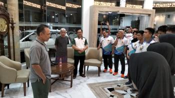 Ketum KONI Lampung Sampaikan Terima Kasih dan Apresiasi untuk Para Atlet PON Beladiri Kudus