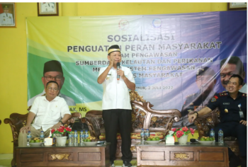 Hadiri Sosialisasi Pengawasan SDKP, Inilah Pesan Dawam Rahardjo