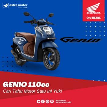 Cari Tahu Uniknya Honda Genio Yuk!