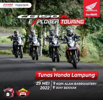 Tunas Honda dan Jaringannya NSS Kedaton Mengadakan CB150X Explorer Touring