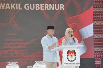 Debat Publik Kedua Pilgub Lampung, Jihan Nurlela Serukan Kebersamaan Dalam Membangun Lampung Lebih Maju 