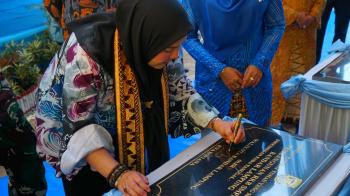 Walikota Resmikan Tiga SMP Negeri di Bandar Lampung 