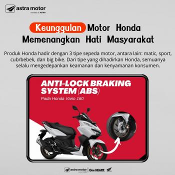 Keunggulan Motor Honda Memenangkan Hati Masyarakat
