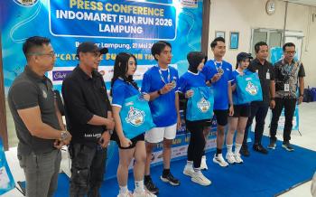 Indomaret Gelar Fun Run di 10 Kota, Bandar Lampung Jadi Start Perdana