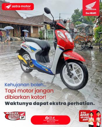 Musim Hujan Tiba, Astra Motor Imam Bonjol Ingatkan Pentingnya Perawatan Ekstra Kendaraan