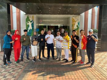 Cabang Olahraga Shorinji Kempo, Laksanakan Demonstrasi di Kantor Kemenpora