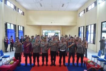 Kabid Humas Polda Lampung Wakilkan Wakapolda Lampung, dengarkan aspirasi Jum