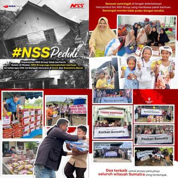 NSS Group Salurkan Bantuan Kemanusiaan untuk Korban Bencana di Sumatera
