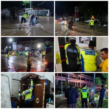 Banjir Besar Rendam Delapan Desa di Pesisir Barat, Perkantoran Pemkab Ikut Lumpuh