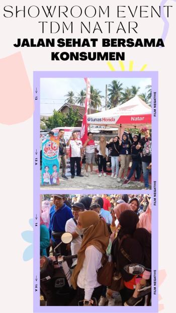 TDM Natar Meriahkan Harpelnas dengan Jalan Sehat Bersama Konsumen