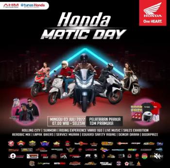 Main Dealer dan Jaringannya NSS Kedaton Mengadakan Honda Matic Day di TDM Pramuka