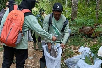 Kebun Raya Itera Tambah 100 Koleksi Tumbuhan Langka Hasil Eksplorasi Taman Nasional Kerinci Seblat 