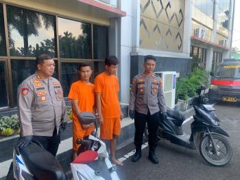 Curi Motor Demi Rayakan Ulang Tahun, Dua Pemuda Rajabasa Diciduk