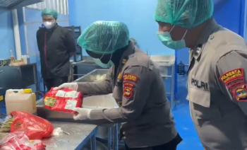 Pastikan Aman Dikonsumsi, Polresta Bandar Lampung Lakukan Food Security Test di Dapur SPPG