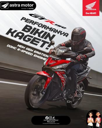 Performa Sporty dan Tangguh, Honda Supra GTR 150 Jadi Primadona di Astra Motor Imam Bonjol