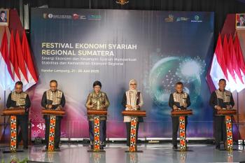 Fesyar Regional Sumatera 2025 Sukses di Lampung, Wakil Gubernur Tekankan Kolaborasi untuk Ekonomi Syariah Berkelanjutan