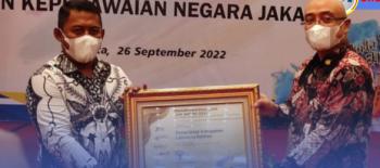 Pemkab Lampung Selatan Terima Penghargaan dari BKN RI