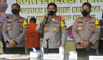 Polres Lamsel Tangkap Pelaku Pungli Rapid Test Antigen