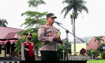 Polres Lampung Barat Gelar Doa Bersama dan Salat Ghaib 