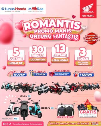 Spesial Promo Romantis Dari Istana Motor 2 