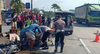 Tragis! Mahasiswi Tewas Terlindas Truk di Natar Lampung Selatan