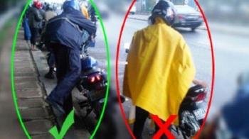 Mau Tahu Bahaya Pakai Jas Hujan Ponco, Pakar Safety Riding Ungkap Faktanya